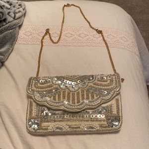 Beaded crossbody